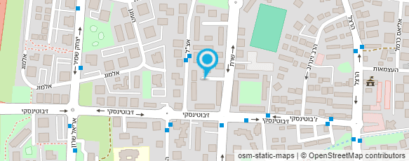 מפת הגעה אל "אמונה" מעון יום