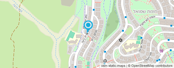 מפת הגעה אל "אמונה" מעון יום