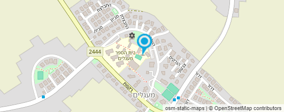 מפת הגעה אל "אמונה" מעון יום