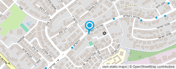 מפת הגעה אל "אמונה" מעון יום