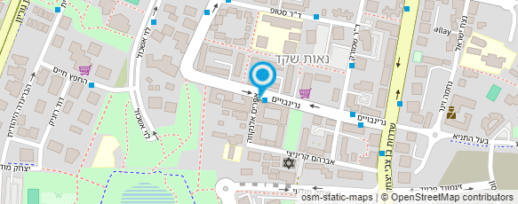 מפת הגעה אל "אמונה" מעון יום