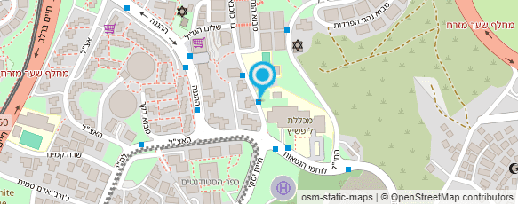 מפת הגעה אל "אמונה" מעון יום