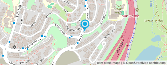 מפת הגעה אל "אמונה" מעון יום