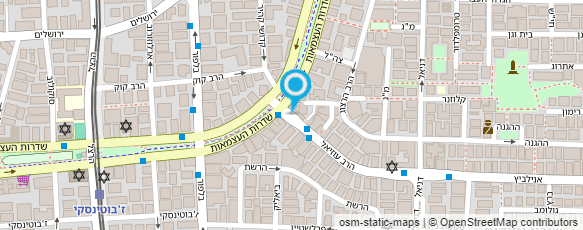 מפת הגעה אל עיצוב שיער אריה