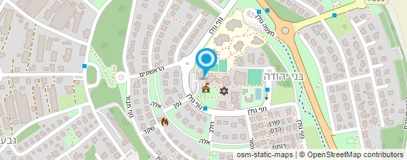 מפת הגעה אל בית כנסת-שבת אחים