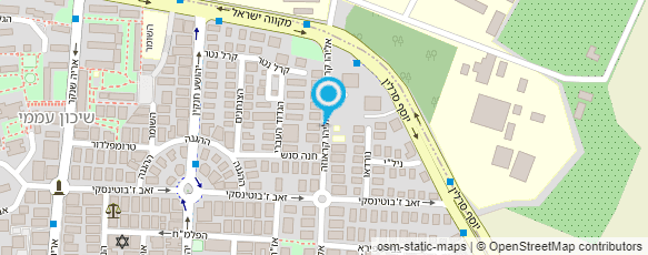 מפת הגעה אל מעבדות ביו-ליין הומאופתיה וטבעי