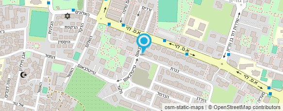 מפת הגעה אל מוניות חב"ד