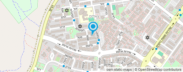 מפת הגעה אל אילנה שיש - דולה