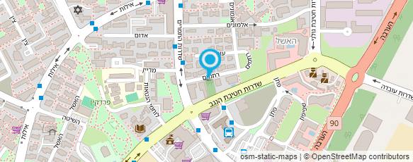 מפת הגעה אל מועדון השייט