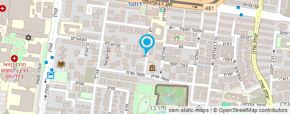 מפת הגעה אל מירב חוגי