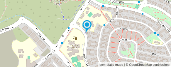 מפת הגעה אל צהרון "צחוק של ילד"