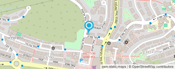 מפת הגעה אל עו"ד יעקובוביץ בן ציון