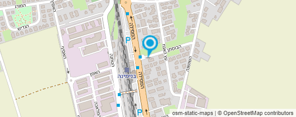 מפת הגעה אל נועה טייכר פסיכולוגית קלינית מומחית