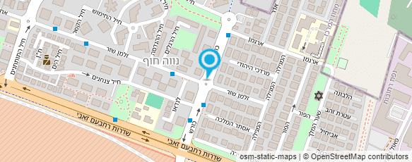 מפת הגעה אל שירן M - עיצוב שיער ואיפור