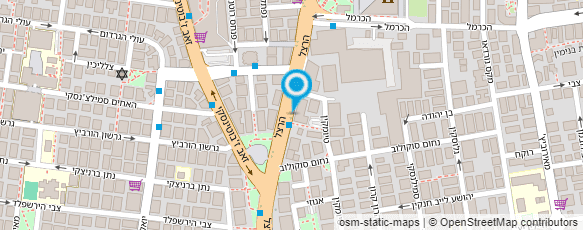 מפת הגעה אל עידן שומר מעצב שיער מפת הגעה אל עידן שומר מעצב שיער