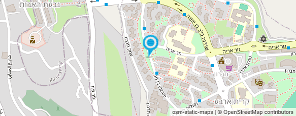 מפת הגעה אל זד.אר. ZR עיצוב שיער