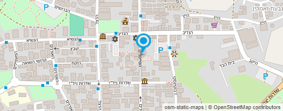 מפת הגעה אל טל בק