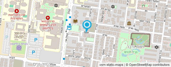 מפת הגעה אל שרון - יועצת הנקה ודולה