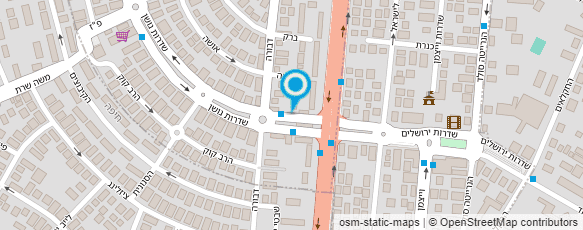 מפת הגעה אל עו"ד אסף הדרי