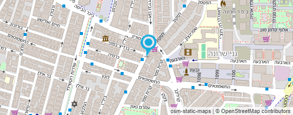 מפת הגעה אל עו"ד רועי הוד