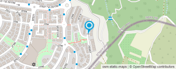 מפת הגעה אל אהרוני עליזה-קוסמטיקאית