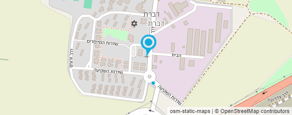 מפת הגעה אל עמל סיעודית