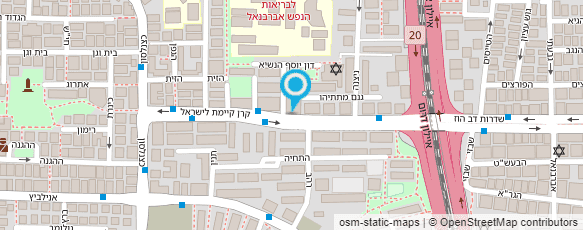 מפת הגעה אל עמותת איכות בשיקום