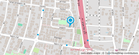 מפת הגעה אל זיו מאיר-מטפל שיקומי