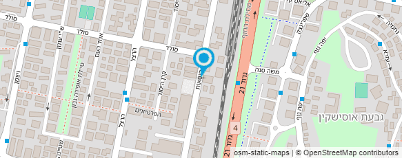 מפת הגעה אל אלינור קרמיקה ועיצוב