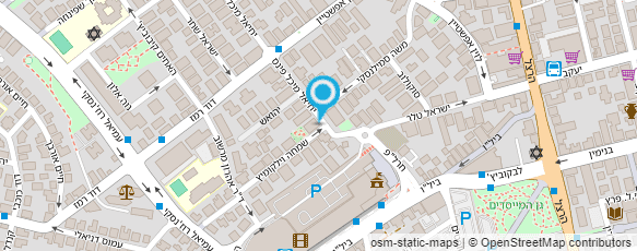 מפת הגעה אל אסתי שור-מכינה לעיצוב ואדריכלות