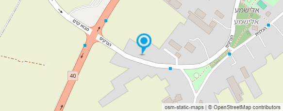 מפת הגעה אל בבה-עיצובים לקטנטנים שאוהבים