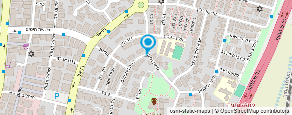 מפת הגעה אל עו"ד ללוש עמית