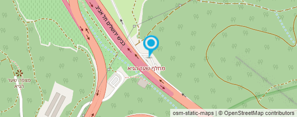 מפת הגעה אל תחנת דלק פז