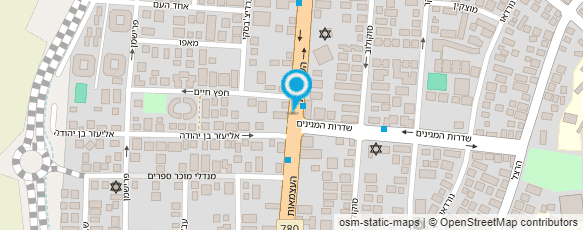 מפת הגעה אל רוזן ענק הביטוח