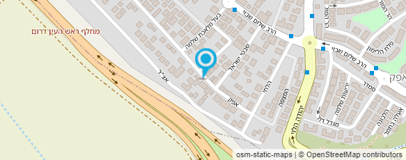 מפת הגעה אל סיגל כרמל איפור מקצועי