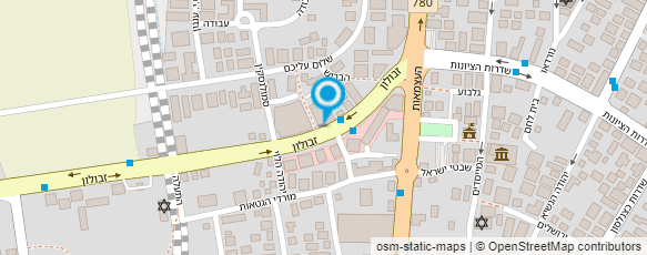 מפת הגעה אל אופנת צילה