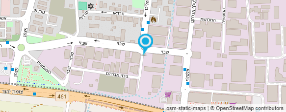 מפת הגעה אל קפה ביכורים