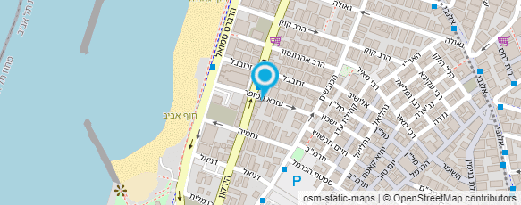 מפת הגעה אל בית כנסת בנימין