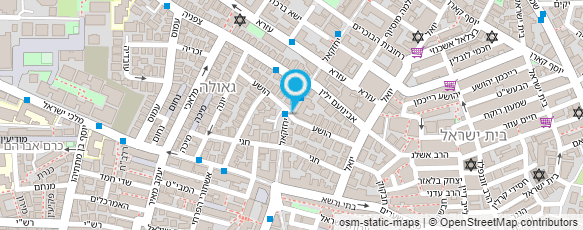 מפת הגעה אל בית ילדים בלומנטל