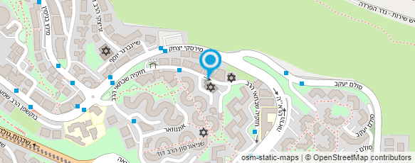 מפת הגעה אל ישיבת "נחלת מאיר"