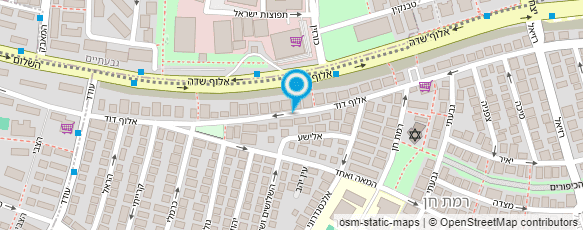 מפת הגעה אל אחזקות א. ש. ניקיון משרדים