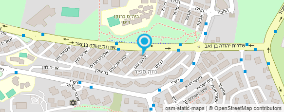 מפת הגעה אל מושיק עיצוב שיער