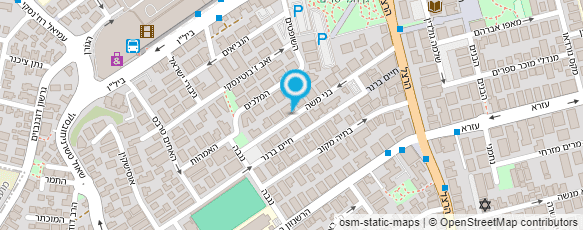 מפת הגעה אל פינוק של בית