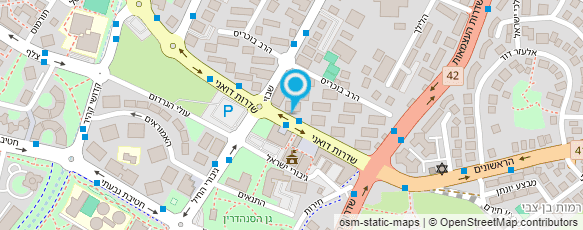 מפת הגעה אל עיצובי עמיחי מספרה מפת הגעה אל עיצובי עמיחי מספרה