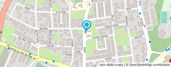 מפת הגעה אל אלונים גינון ופיתוח בע"מ