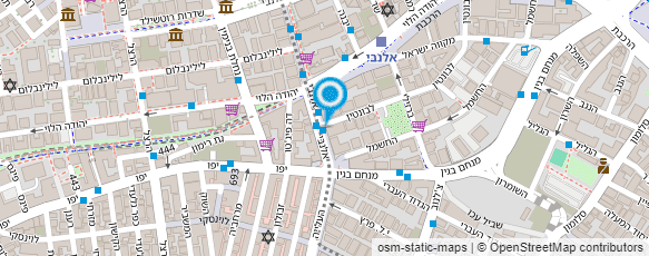 מפת הגעה אל ישראל אריה