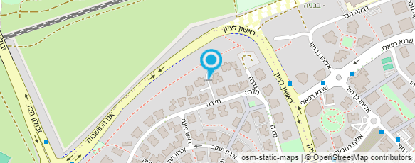 מפת הגעה אל עינת מזור דיאטנית קלינית