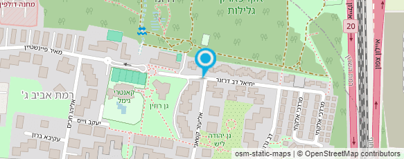 מפת הגעה אל בורשטיין-כרמון ייעוץ כלכלי