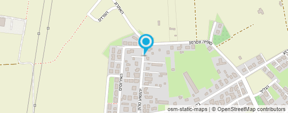 מפת הגעה אל בונים ומתקנים