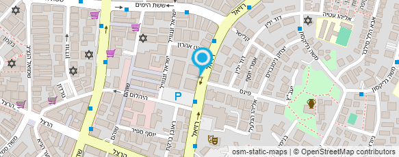 מפת הגעה אל פיטנס סנטר-מכון גבי